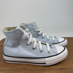 New Little Kids Converse Chuck Taylor All Star High Blue Sneaker Shoes Sz 12 C